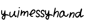 yuimessyhand Medium.ttf