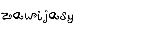 zawijasy Regular.otf