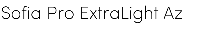 Sofia Pro ExtraLight.otf
