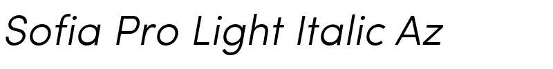 Sofia Pro Light Italic.otf