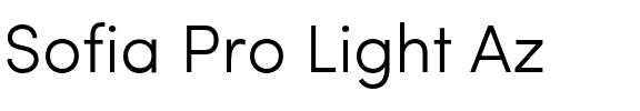 Sofia Pro Light.otf