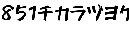 851チカラヅヨク-かなA Regular.ttf