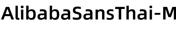 Alibaba Sans Thai Medium Regular.ttf