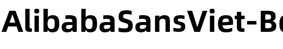 Alibaba Sans Viet Bold.otf