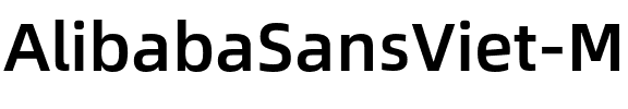 Alibaba Sans Viet Medium Regular.otf