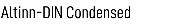 Altinn-DIN Condensed Regular.otf