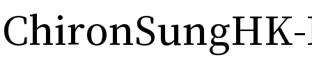 Chiron Sung HK M Regular.ttf