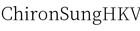 Chiron Sung HK VF Regular.ttf