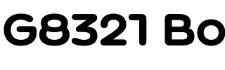 G8321 Bold Regular.ttf
