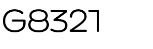 G8321 Regular.otf
