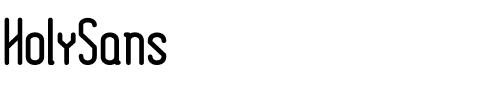 HolySans Regular.ttf
