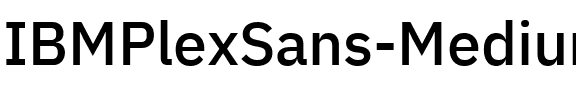 IBM Plex Sans Medium Regular.ttf