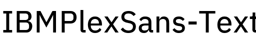 IBM Plex Sans Text Regular.ttf