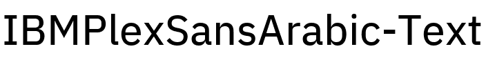 IBM Plex Sans Arabic Text Regular.ttf