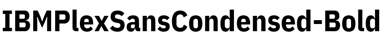 IBM Plex Sans Cond Bold.ttf
