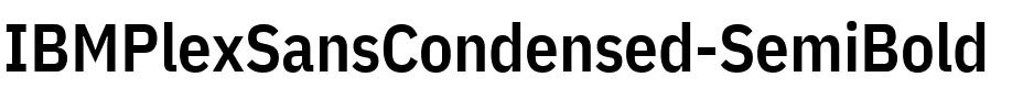 IBM Plex Sans Cond SmBld Regular.ttf