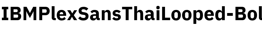 IBM Plex Sans Thai Looped Bold.ttf