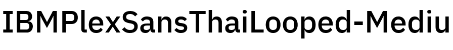 IBM Plex Sans Thai Looped Medium Regular.ttf