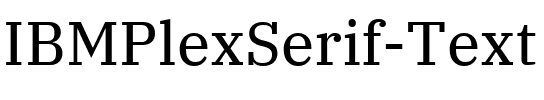 IBM Plex Serif Text Regular.ttf
