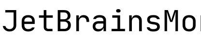 JetBrains Mono Regular.ttf