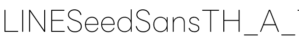 LINE Seed Sans TH App Thin Regular.otf