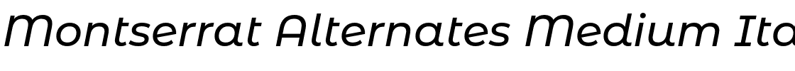 Montserrat Alternates Medium Italic.otf