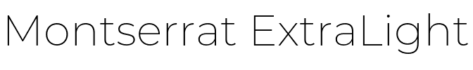 Montserrat ExtraLight Regular.otf