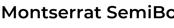 Montserrat SemiBold Regular.otf