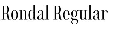 Rondal Regular.otf