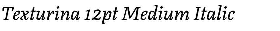 Texturina 12pt Medium Italic.ttf