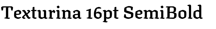 Texturina 16pt SemiBold Regular.ttf