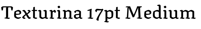 Texturina 17pt Medium Regular.ttf