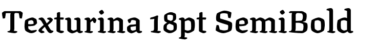 Texturina 18pt SemiBold Regular.ttf