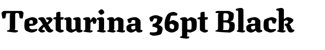 Texturina 36pt Black Regular.ttf