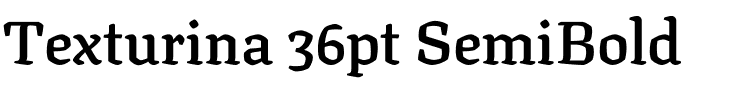 Texturina 36pt SemiBold Regular.ttf