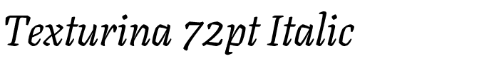 Texturina 72pt Italic.ttf
