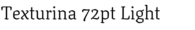 Texturina 72pt Light Regular.ttf