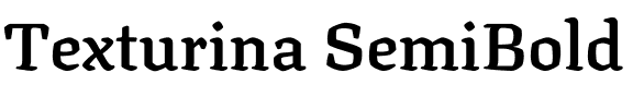 Texturina SemiBold Regular.ttf