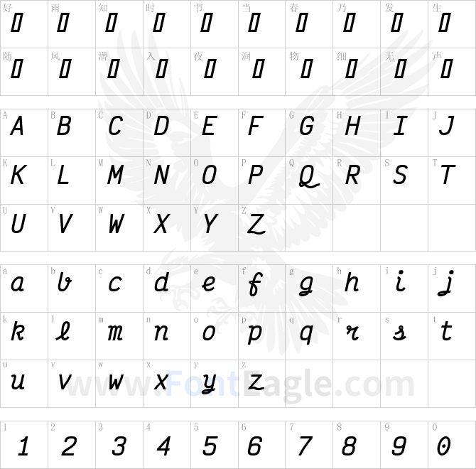 Victor Mono Bold ltalic