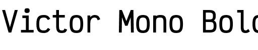 Victor Mono Bold.otf