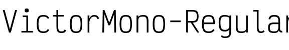 Victor Mono Regular.otf