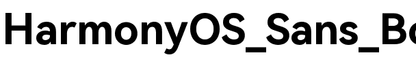 HarmonyOS Sans Bold.ttf