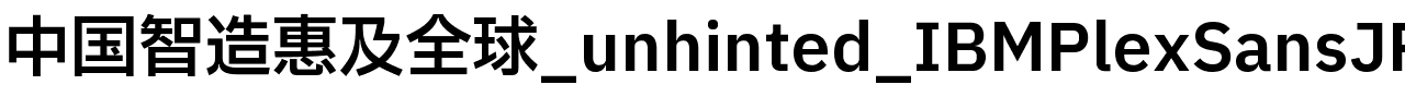 IBM Plex Sans JP SmBld Regular.ttf