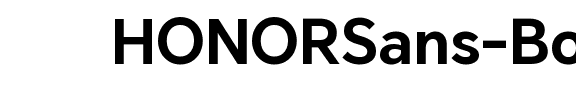 HONOR Sans Bold Regular.ttf