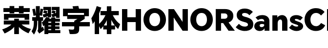 HONOR Sans CN Heavy Regular.ttf