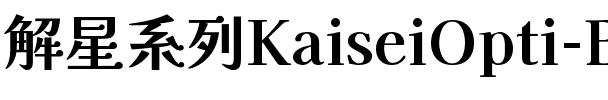 解星-オプティ Bold.ttf