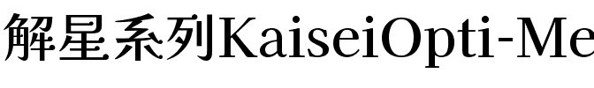 解星-オプティ Regular.ttf